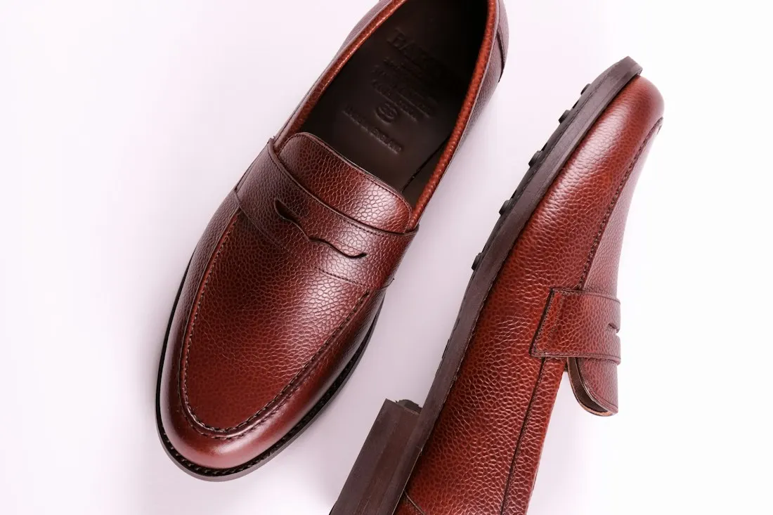 Mocasines burdeos